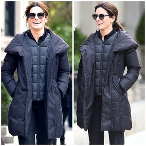 Soia & Kyo “Camyl” Slim-Fit Down Coat - Size Small - Dark Grey - FREE SHIPPING!